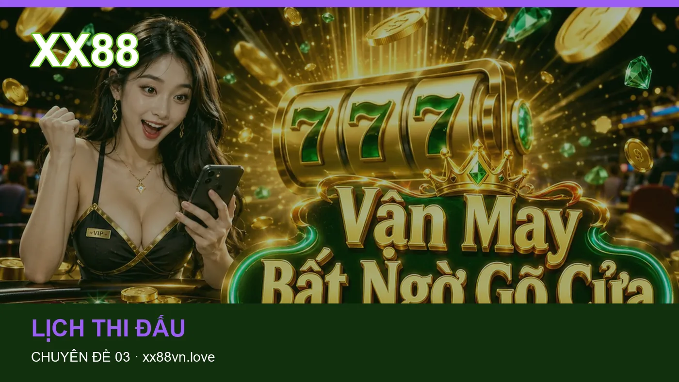 Lịch thi đấu: những thuật ngữ cần hiểu khi tra cứu XX88 | xx88vn.love